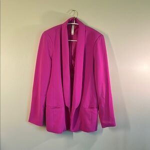 Mural Vibrant Pink Blazer